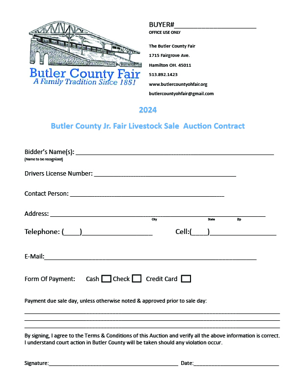 Participate Butler County Fair